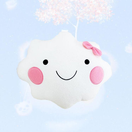 SALE Cute Smiley Face Cloud Pillow {Free Ship}