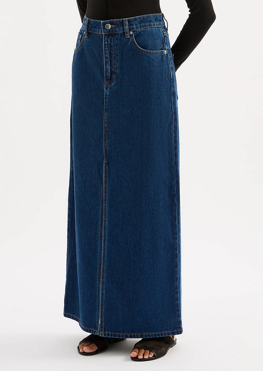Sia Organic Denim Skirt