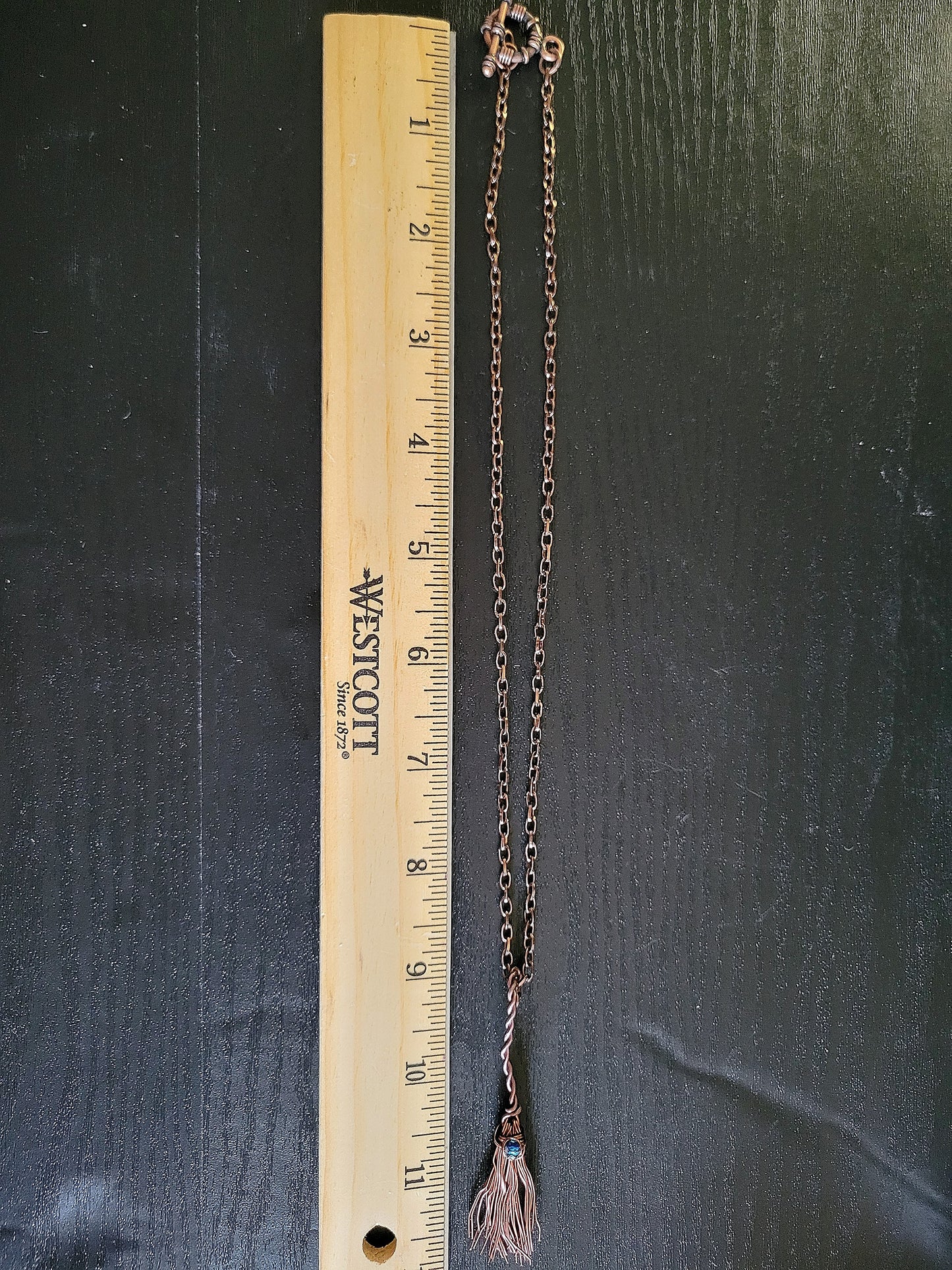 Witch's Broom Pendant Necklace