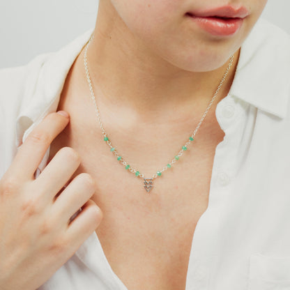 Silver Arrow Necklace