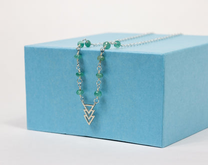 Silver Arrow Necklace