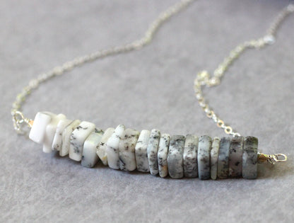 Dendritic Agate Pendant