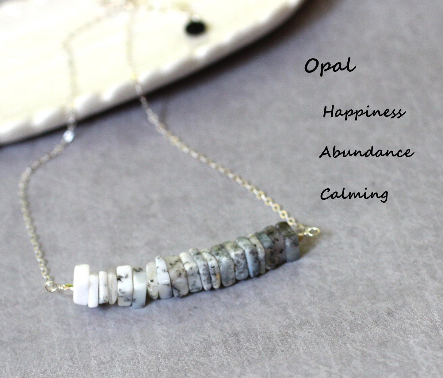 Dendritic Agate Pendant