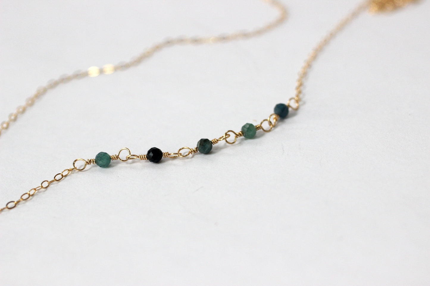 Teal Geode Necklace