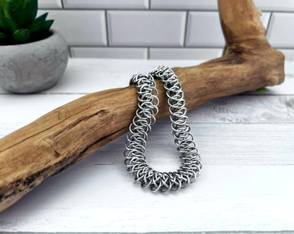 Arkham Chainmaille Necklace, Nickel Free, 18-26 Inch