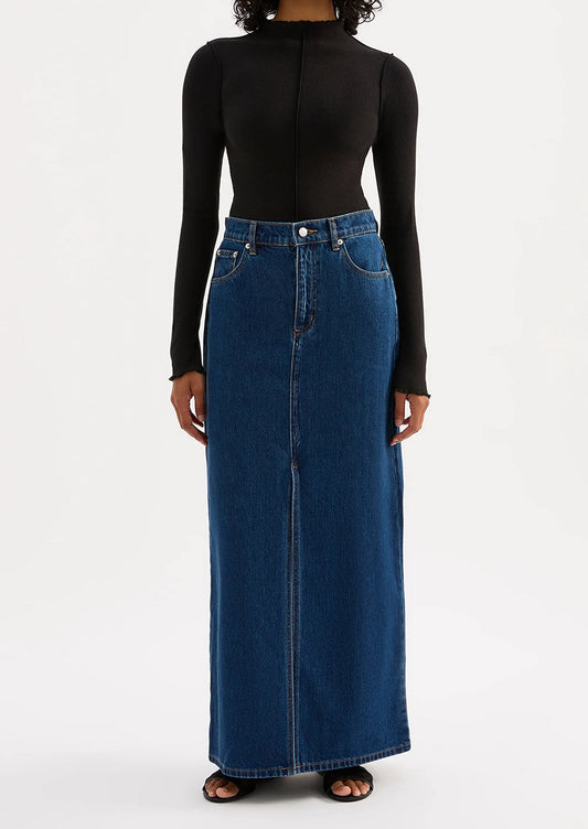 Sia Organic Denim Skirt