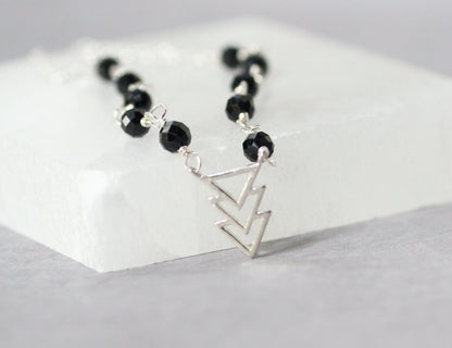 Silver Arrow Necklace