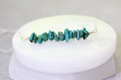 Raw Turquoise Necklace