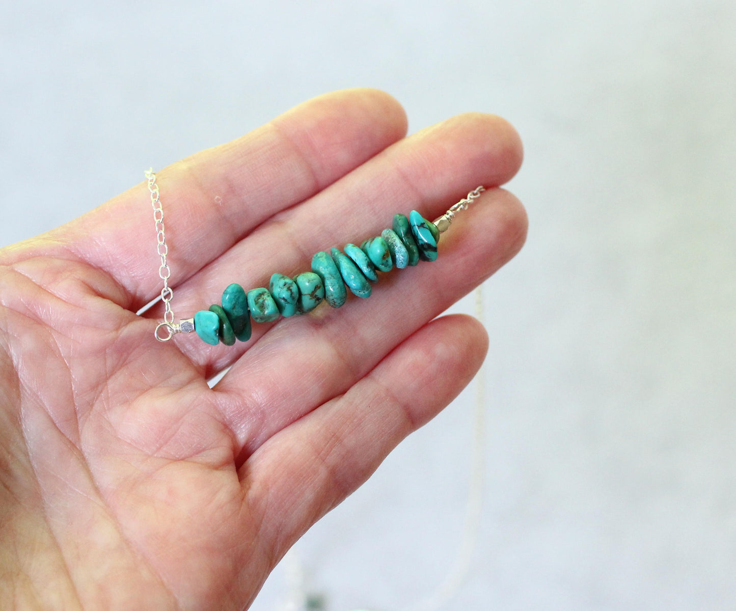 Raw Turquoise Necklace