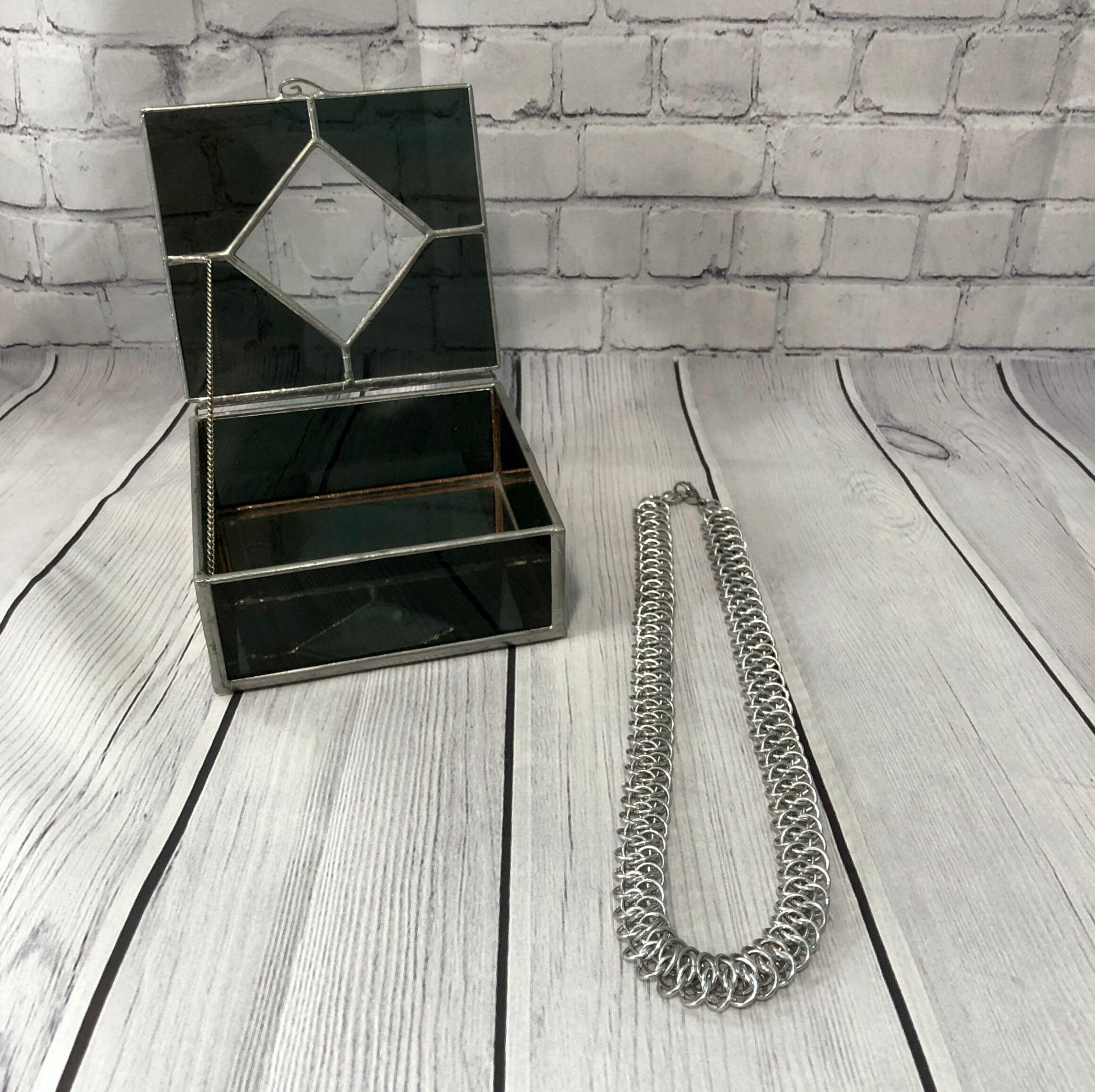 Arkham Chainmaille Necklace, Nickel Free, 18-26 Inch