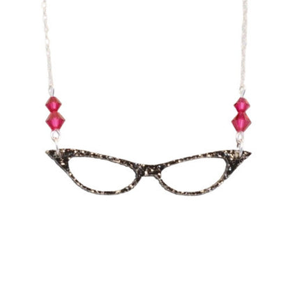 Retro Eyeglasses Necklace