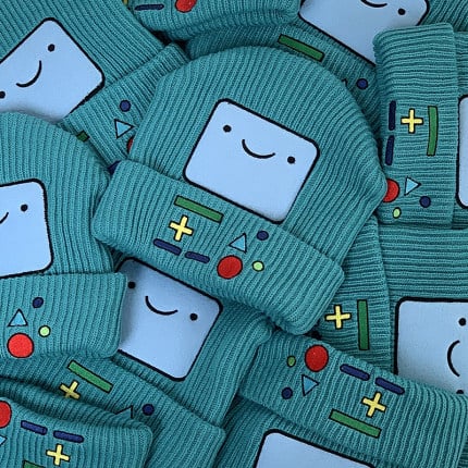 Cute Smile Knitted Beanie Hat