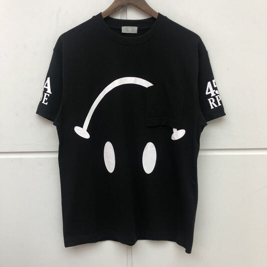 ESSENTIX NICO SMILEY FACE PRINT UNISEX BASIC T SHIRTS