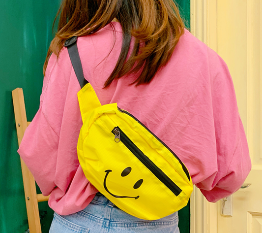 SMILEY FACE BUM BAG