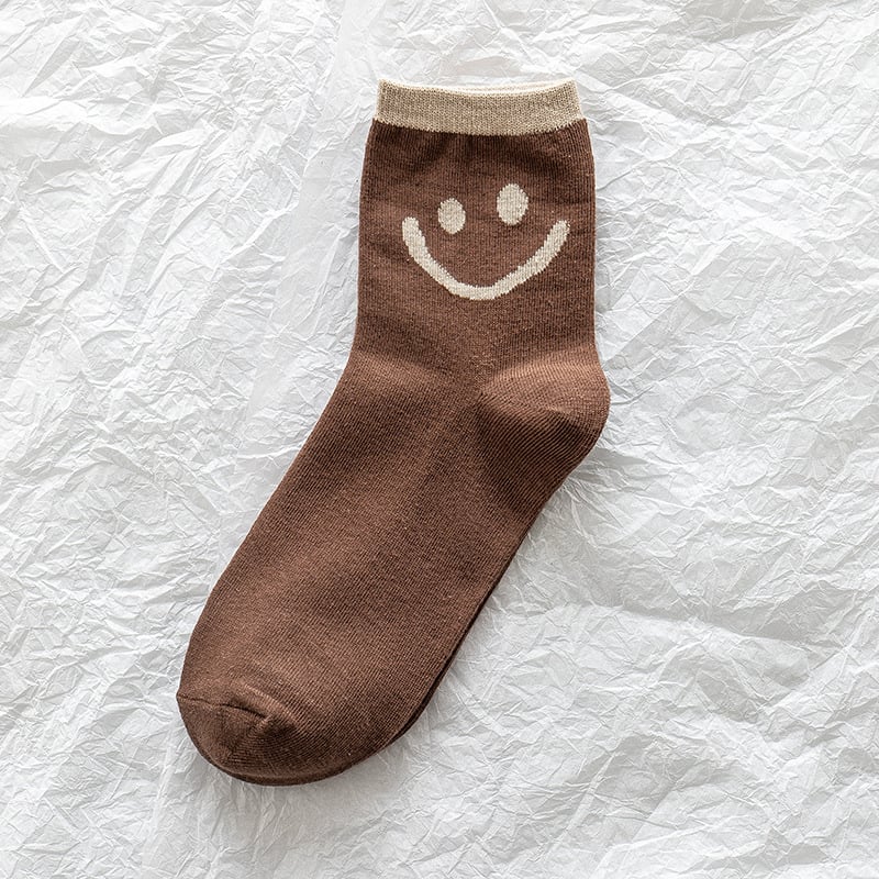 Sweet Smile Socks - 6 pairs