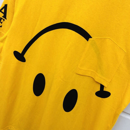 ESSENTIX NICO SMILEY FACE PRINT UNISEX BASIC T SHIRTS