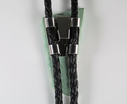 Natural Stone Bolo Tie, Ruby Fuchsite Bolo Tie, Custom Gemstone Bolo Tie for Men & Women, Unique Handmade Bolo Tie, Wedding Bolo Tie