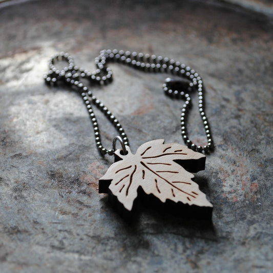 Maple Leaf Necklace