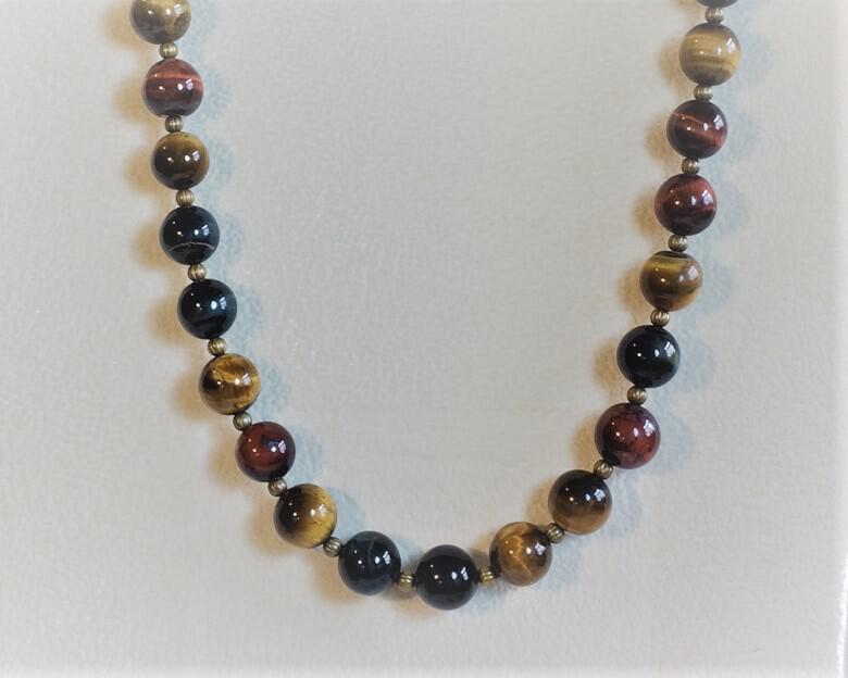 Multicolor beaded necklace